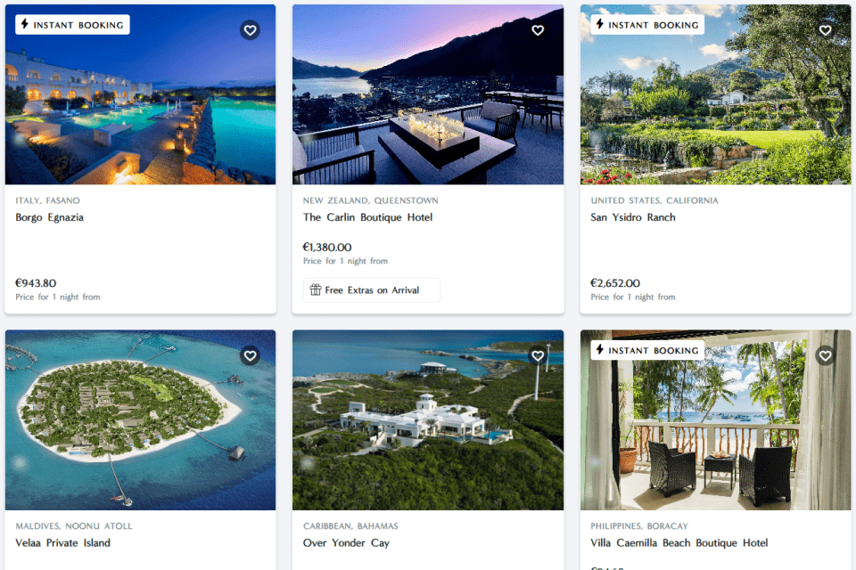 Boutique Hotel Awards – Search results for Beach & Coastal hotels.